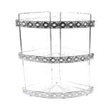 3-TIER METAL CORNER STORAGE RACK-23X31X54