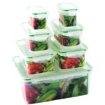 7PCS FRESH FOOD STORAGE BOX SET W/LID
