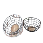 METAL FRUIT BASKET-28X12.5CM