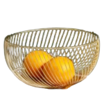 EMAY METAL ROUND FRUIT BASKET -YM3102G