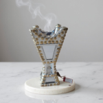 BURNER SILVER W/GLASS