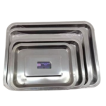 S/STEEL TRAY-45X35X2CM