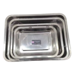 S/STEEL TRAY-36X27X4.8CM