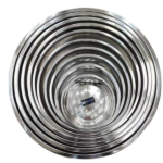 S/STEEL ROUND TRAY-35CM