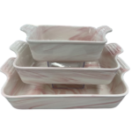 CERAMIC RECT. TRAY-30.5X19X8-L-017