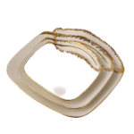 CERAMIC SQUARE PLATE-9-1X6