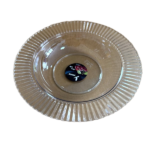 PLASTIC ROUND PLATE -24X24X4.5CM
