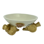 DESSERT PLATE W/STAND-19X19X7.5