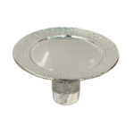 ROUND METAL FRUIT TRAY W/BASE-15X15X11CM-1X2