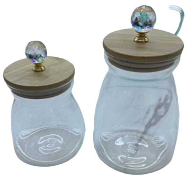 1704228090830.png GLASS JAR W/COVER-11X16 - Image 1