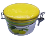 LEMON DESIGN AIRTIGHT JAR-11X11CM