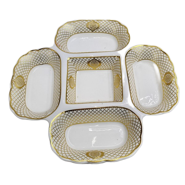 1704228110216.png 5PART CERAMIC DISH-31X31X3.5CM - Image 1