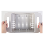 TELESCOPIC TYPE WASH FOOD BASKET -47.5X18X7.8CM