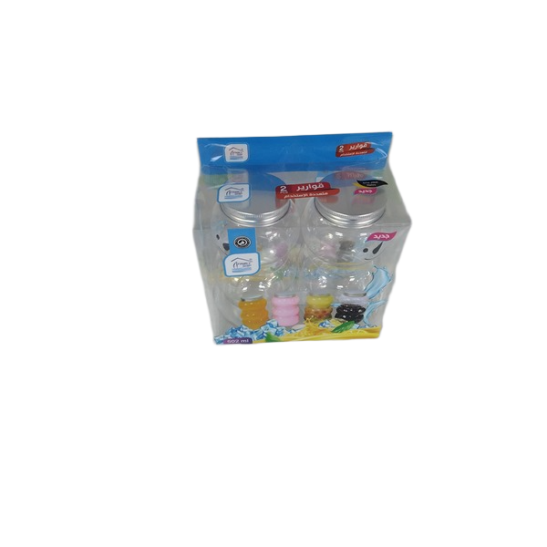 2386228090006.png 2PCS PLASTIC JAR SET-502MLX2 - Image 1