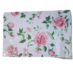 TRAY COVER WHITE FLOWER